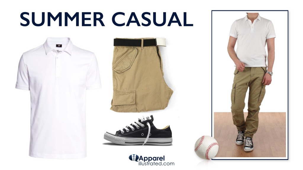 cargo pants as summer casual pants