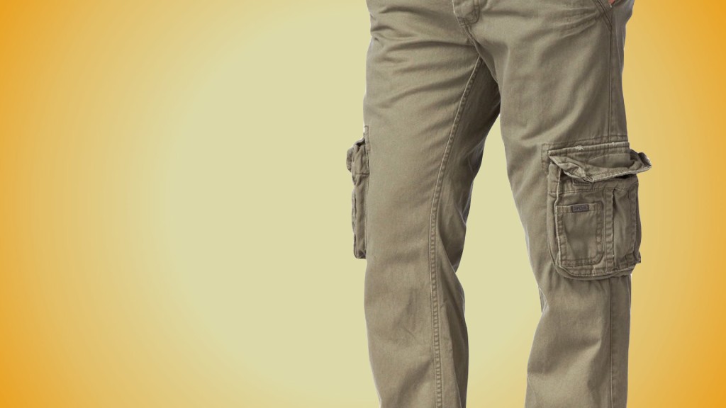 cargo pants for men too large pockets