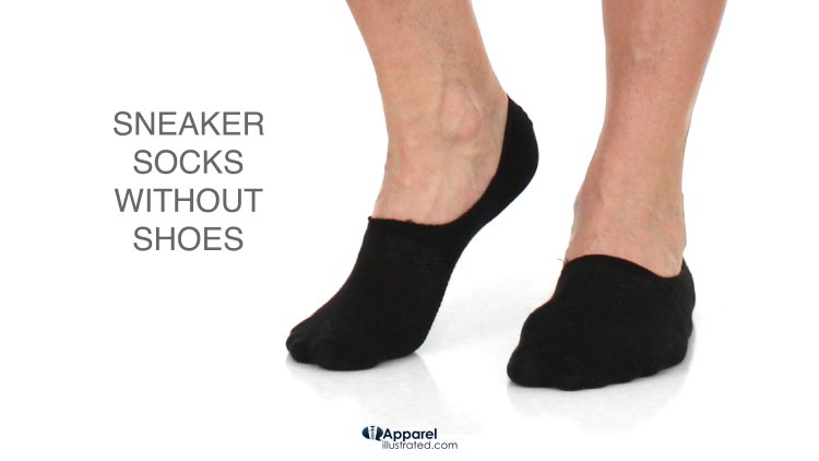 sneaker socks to wear with sneakers and loafers comp 1 - APPARELillustrated