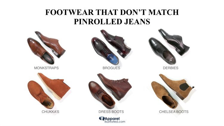 how to pinroll jeans shoes to never wear 1
