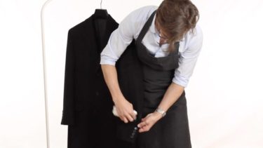 Jacket and Coat Care Wool Coat Wiping