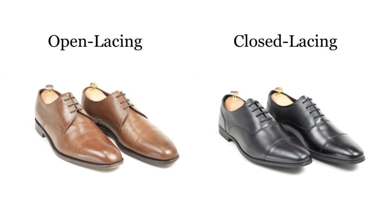 Open And Closed-Laced Men's Dress Shoes