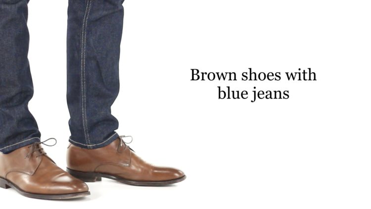 014 brown shoes with jeans