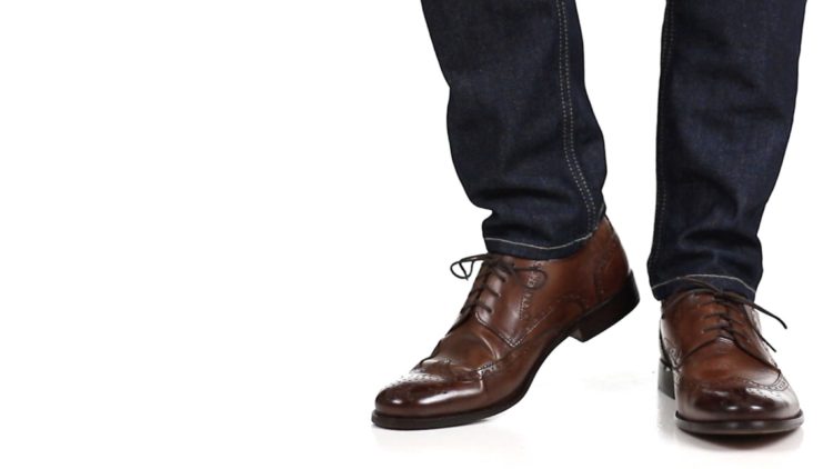 050 brown dress shoes with jeans